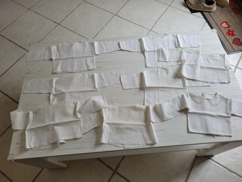 Brassiere lin anciennes poupée