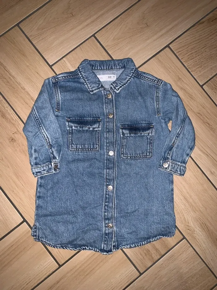 Robe en jeans