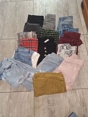Lot de 16 pantalons jeans 36/38