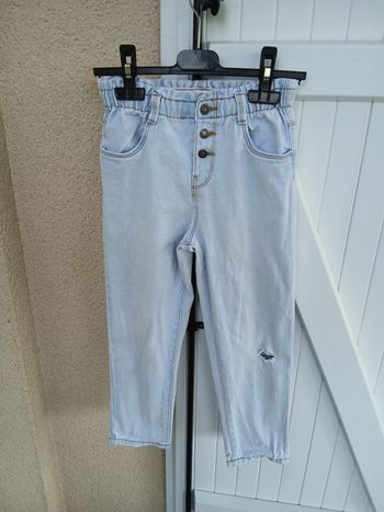 jeans filles gémo en taille 7ans 
