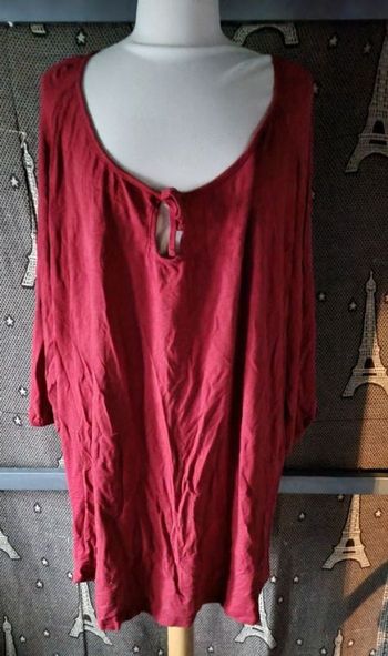 Blouse bordeaux 50-52