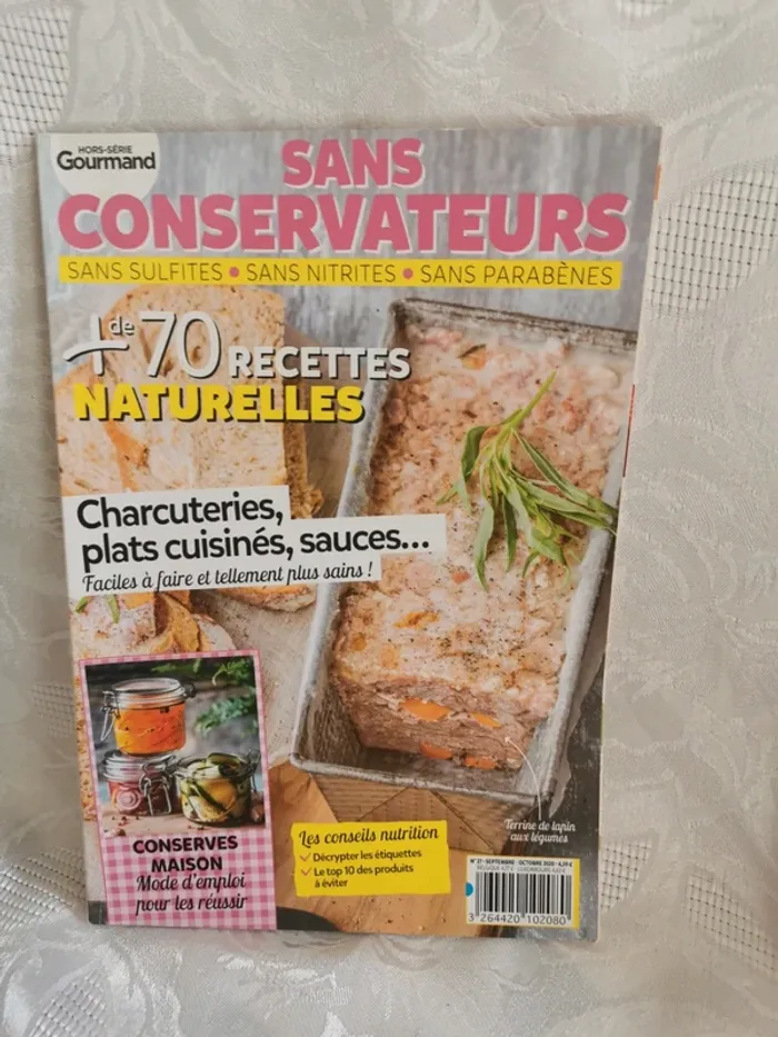 Lot de 6 magazines "Gourmand – La meilleure façon de manger" - photo numéro 2