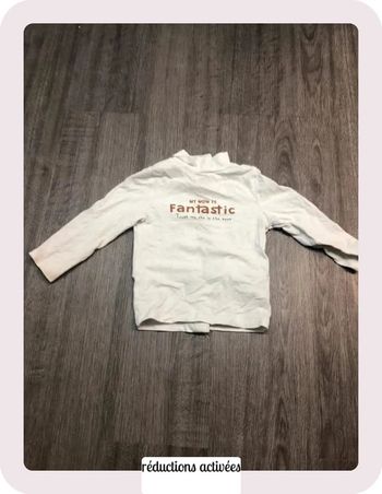 Pull à col rouler  pour bébé taille 12mois 🧸