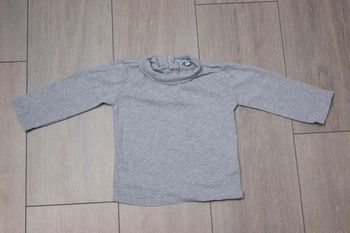 Sous pull gris. Garçon 2 ans. Marque In Extenso