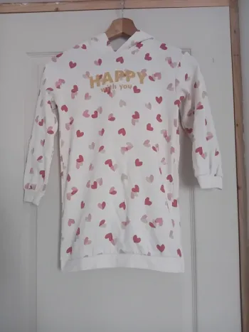 Sweat à capuche fille 8 ans
