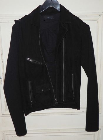 perfecto The Kooples en daim et tissu taille XS