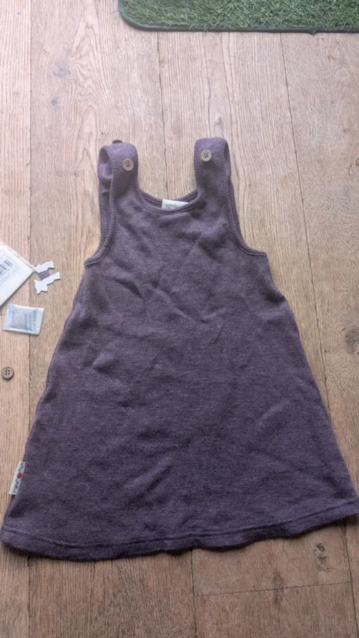 Robe tunique à poche coeur dusty grape conqueror manymonths - photo numéro 3