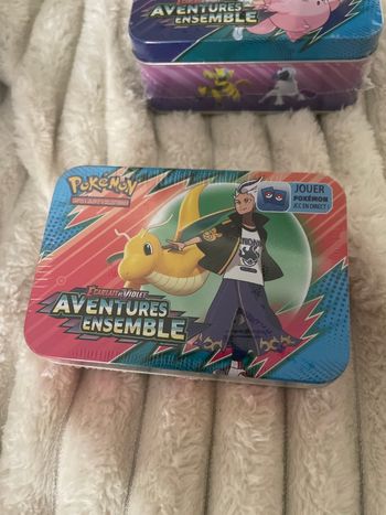 Petit coffret  métallique Pokémon