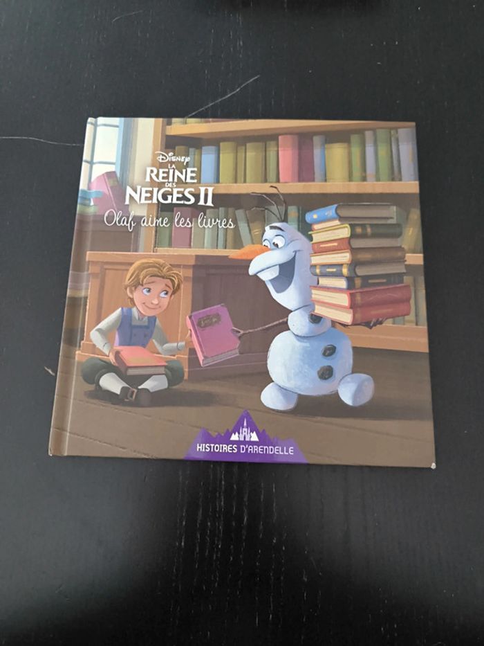 Livre - la reine des neiges 2 - Olaf aime les livres