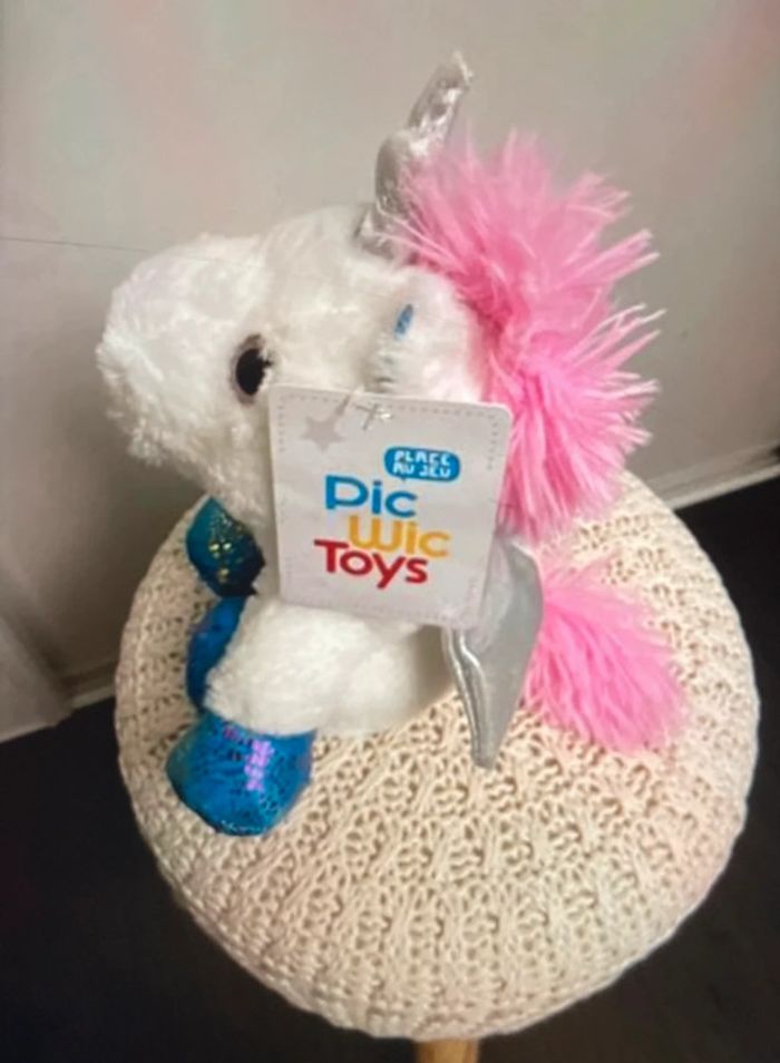Licorne Ailée Magique Neuve avec Étiquette - 25 cm de Rêve !