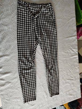 Pantalon noir blanc