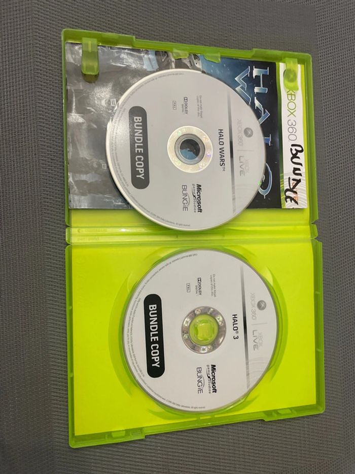 Halo Wars + Halo 3 Jeu Xbox 360 Bundle Pack - photo numéro 3