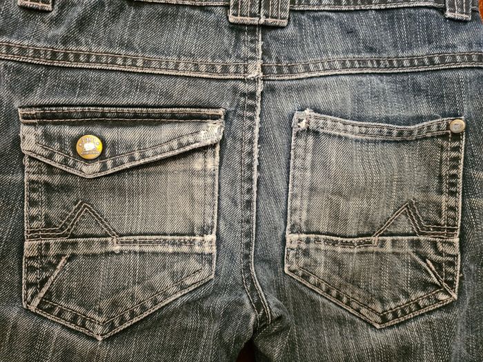 Pantacourt bermuda jean slim NKY 6 ans - photo numéro 4