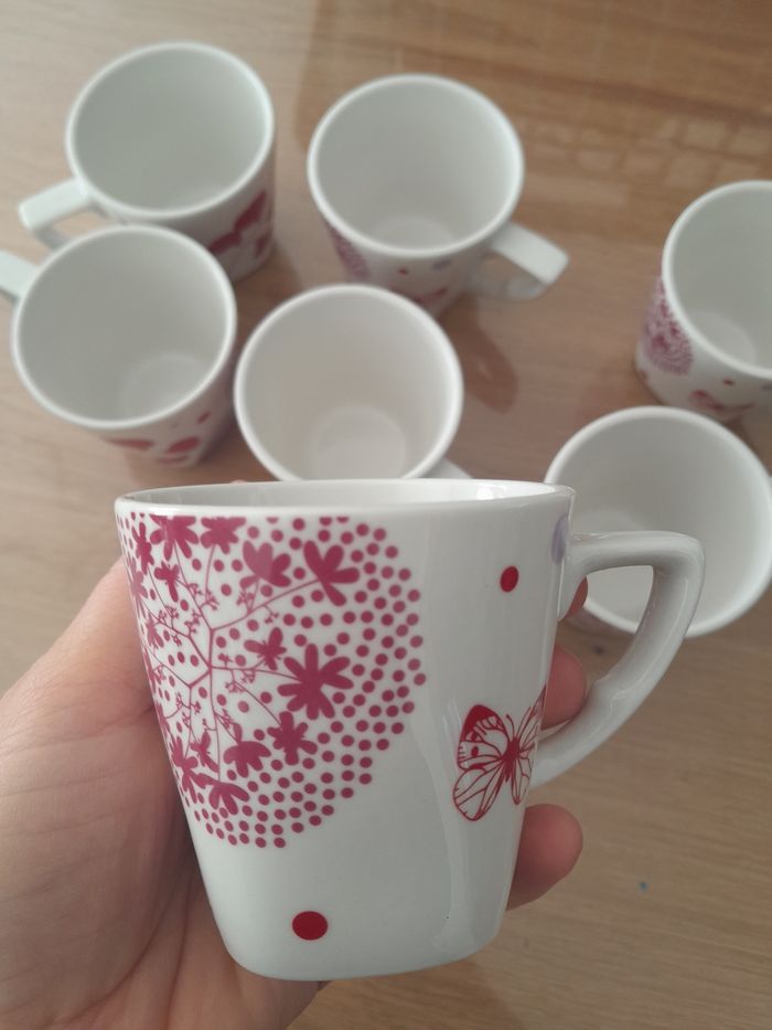 8 tasses a café - photo numéro 2