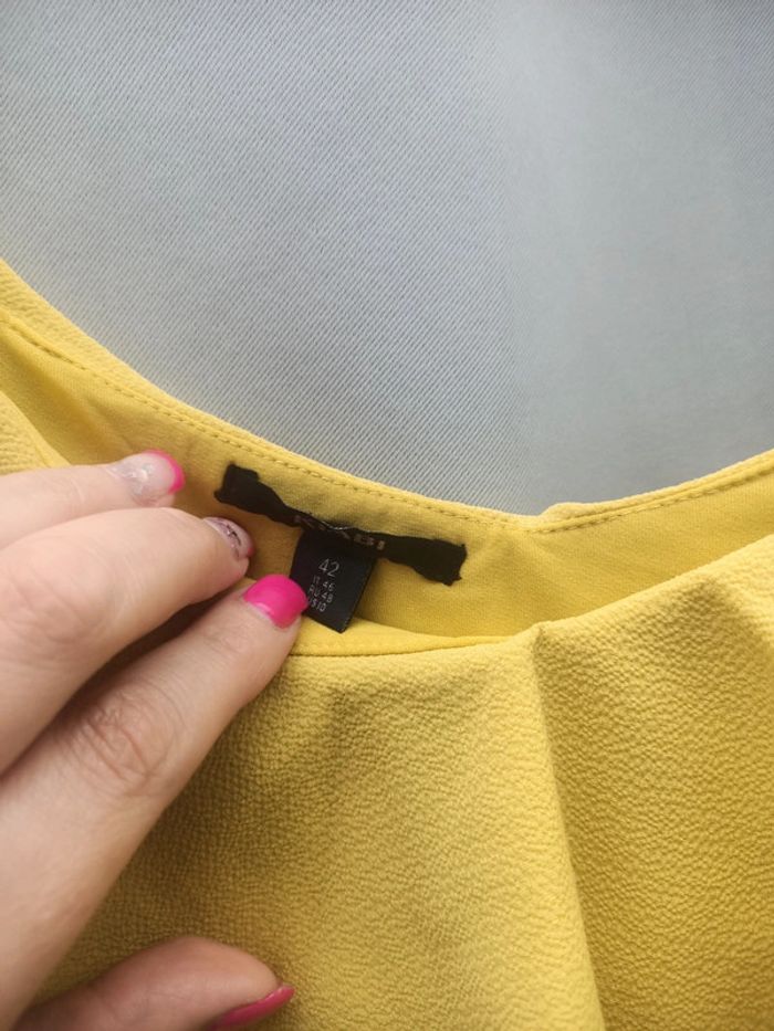 Petite robe jaune Taille42 Kiabi - photo numéro 2