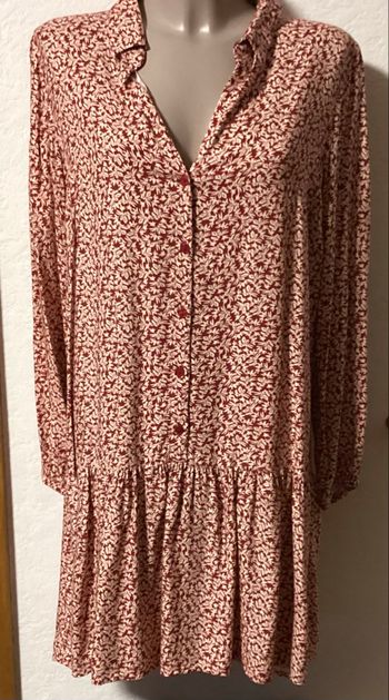 Robe à volant  m.longues 42