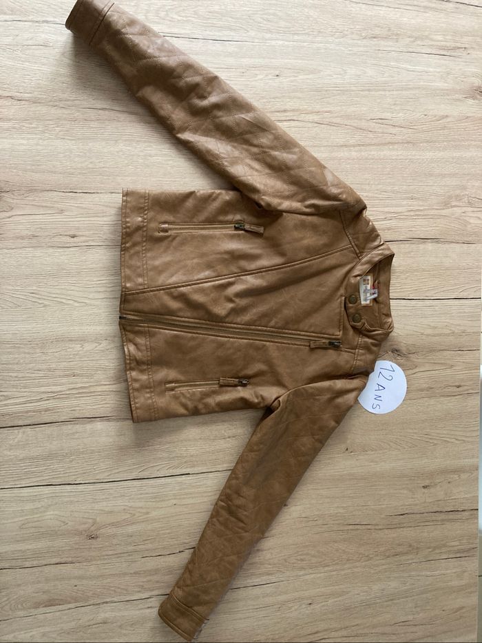 Blouson effet cuir - photo numéro 4