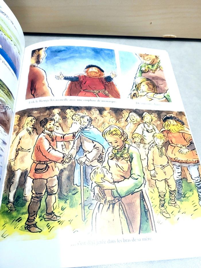 🌺 Livre (école des loisirs) : L'herbe verte du Groenland - photo numéro 5