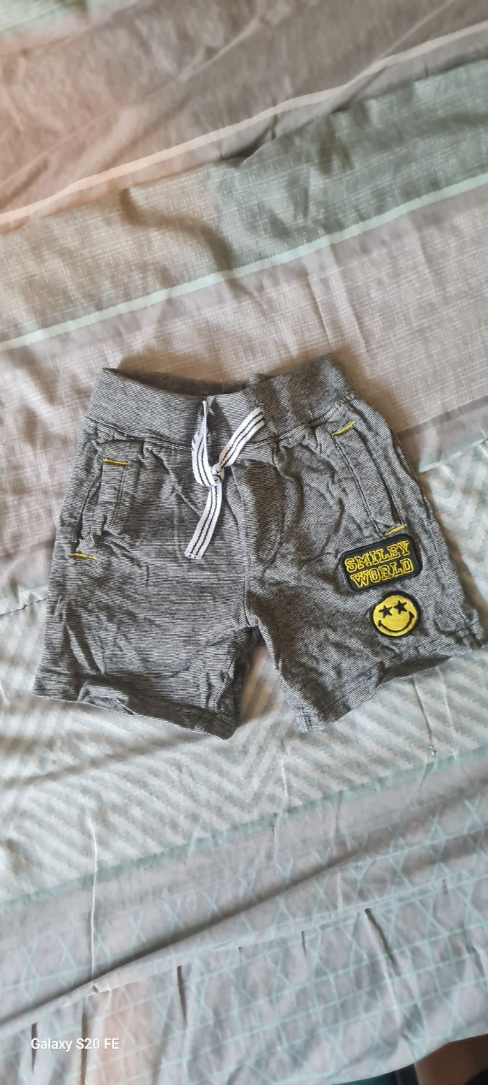 Lot de 2 Short smiley