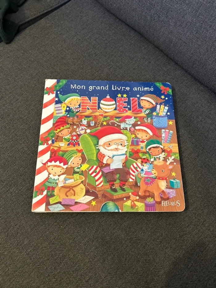 Livre mon grand livre animé