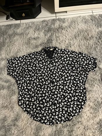 Chemise noir et blanche