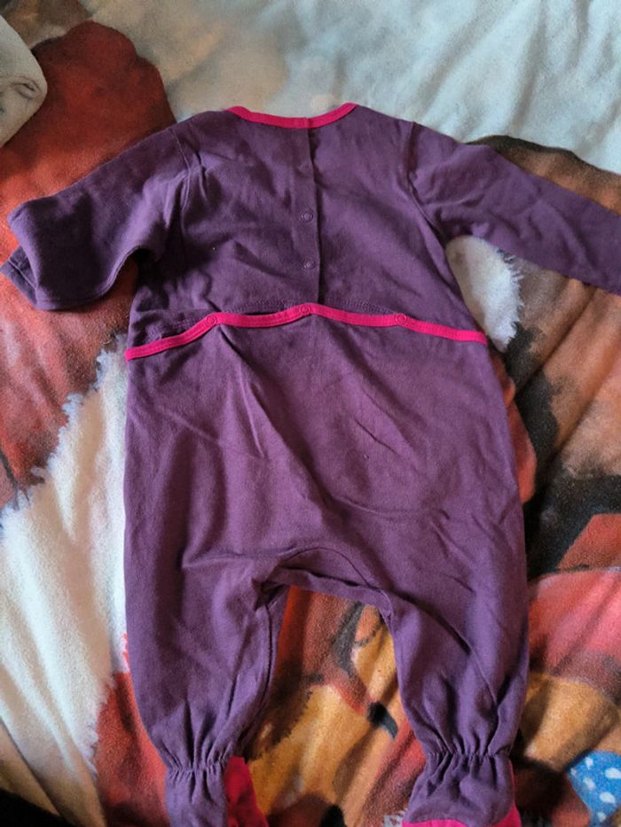 Grenouillère violet 12 mois - photo numéro 5