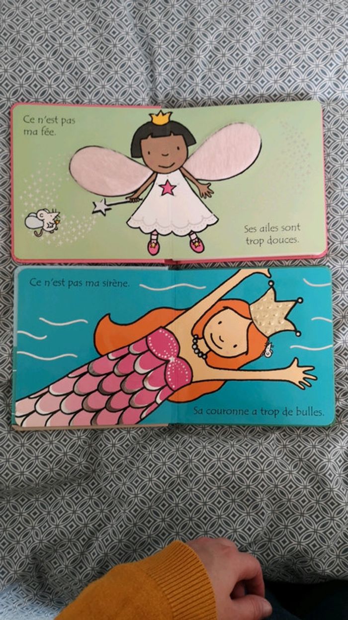 Lot de 2 livres où est ma fée où est ma sirène - photo numéro 2