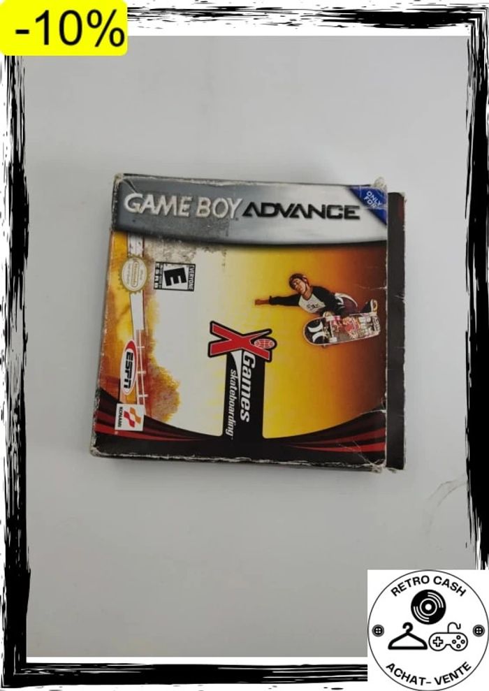 x games skateboarding gba en boite sans notice - photo numéro 8