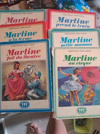 Lot de vieux Martine