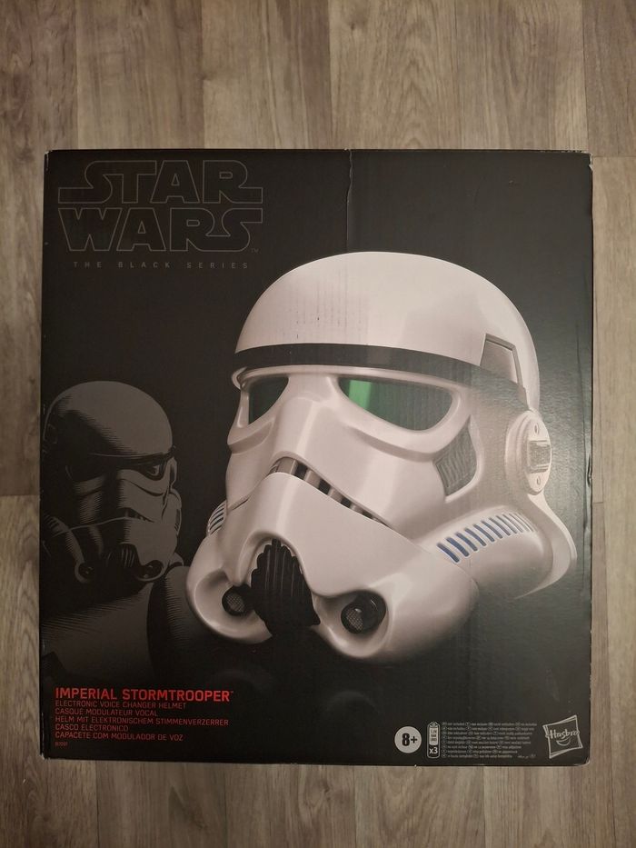 Casque black serie imperial storm troopers