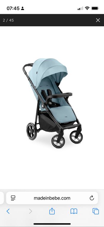 Poussette canne hauck