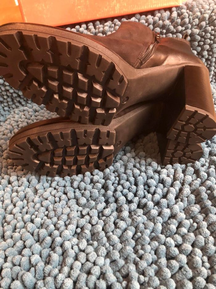 Bottines à talon noires cypres - photo numéro 4