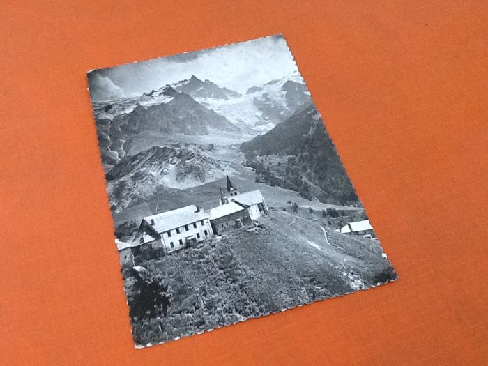 Carte postale La Grave (Hautes-Alpes) L' Eglise et la Meije - photo numéro 4