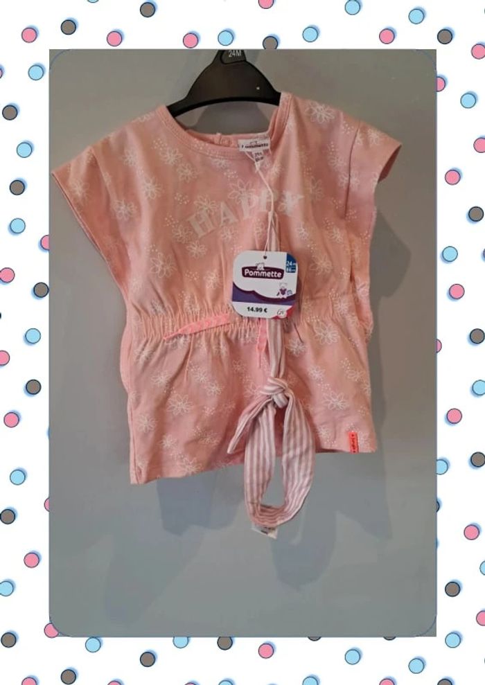 Robe tunique 24 mois neuf