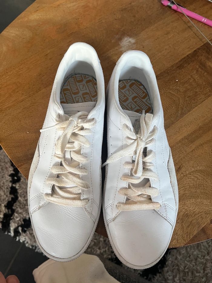 Basket puma blanche - photo numéro 2