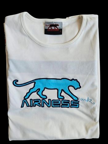 Tee-shirt Blanc et Bleu  Airness - 40/L