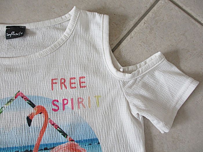 T-shirt manches courtes épaules dénudées fille Influx - 8 ans - photo numéro 4