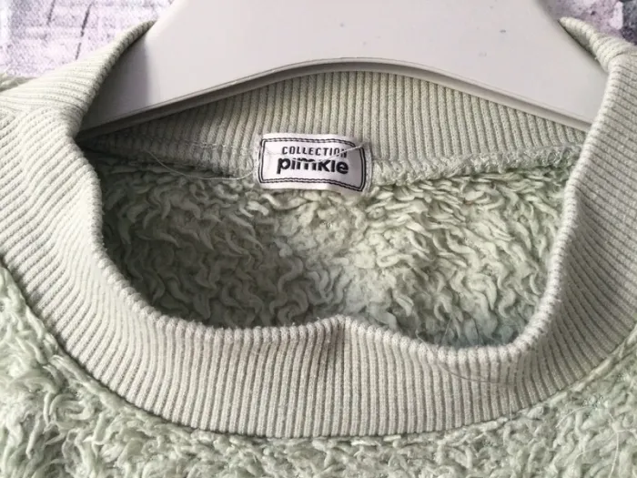Pull couleur vert tendre taille xs - photo numéro 3