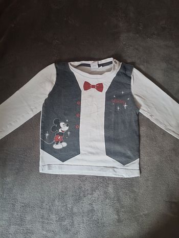 Tee-shirt manches longues - Mickey