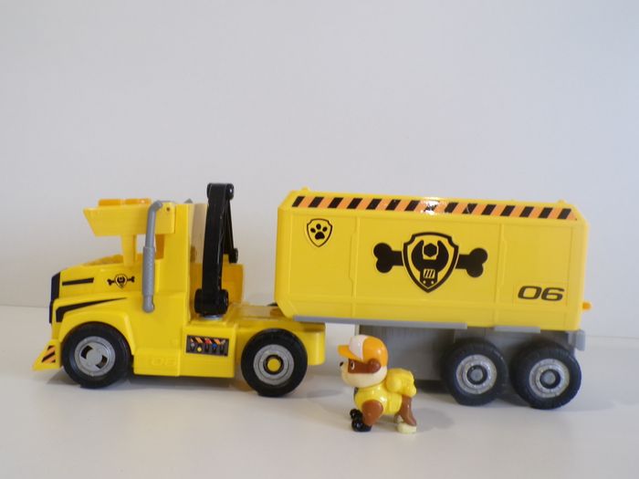 Camion de chantier - Ruben - Paw Patrol - Pat Patrouille - photo numéro 2