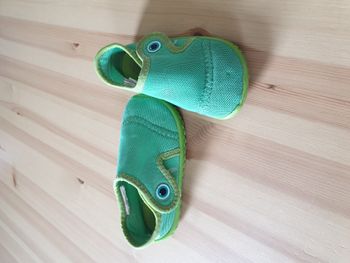 Chaussons Verts - Grenouille - Taille 22-23