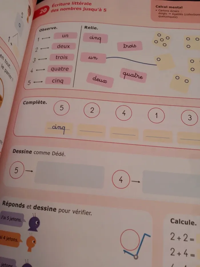 J'apprends les maths avec picbille CP - photo numéro 3