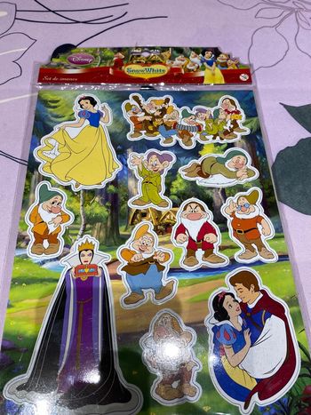 Disney set de magnet blanche neige