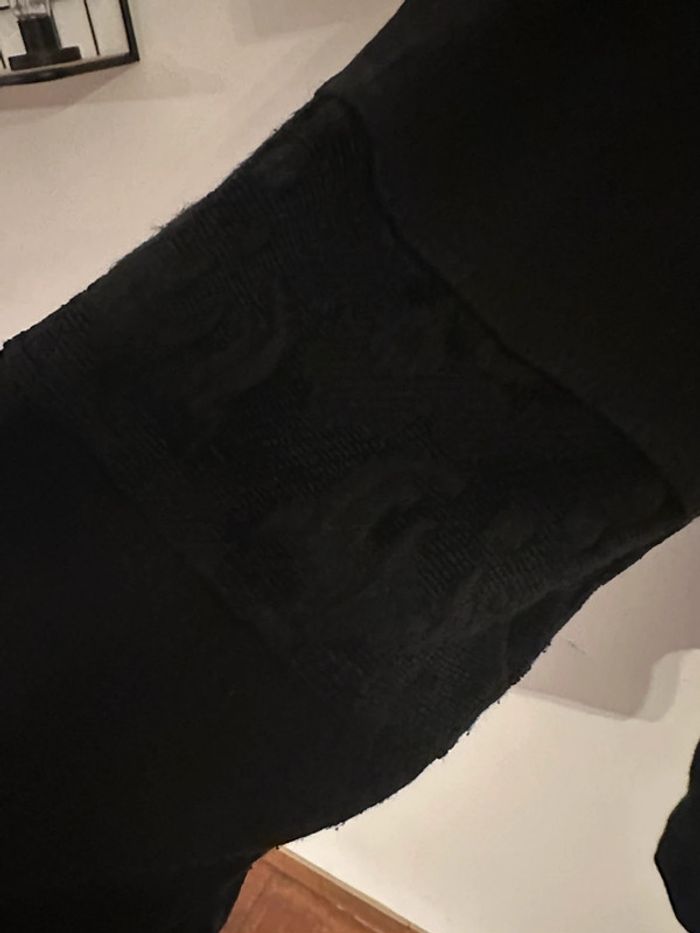 Manteau hétéroclite noir vintage - photo numéro 4