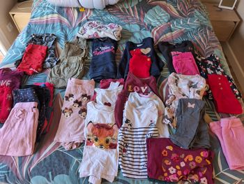 Lot vêtements fille hiver 5-6 ans