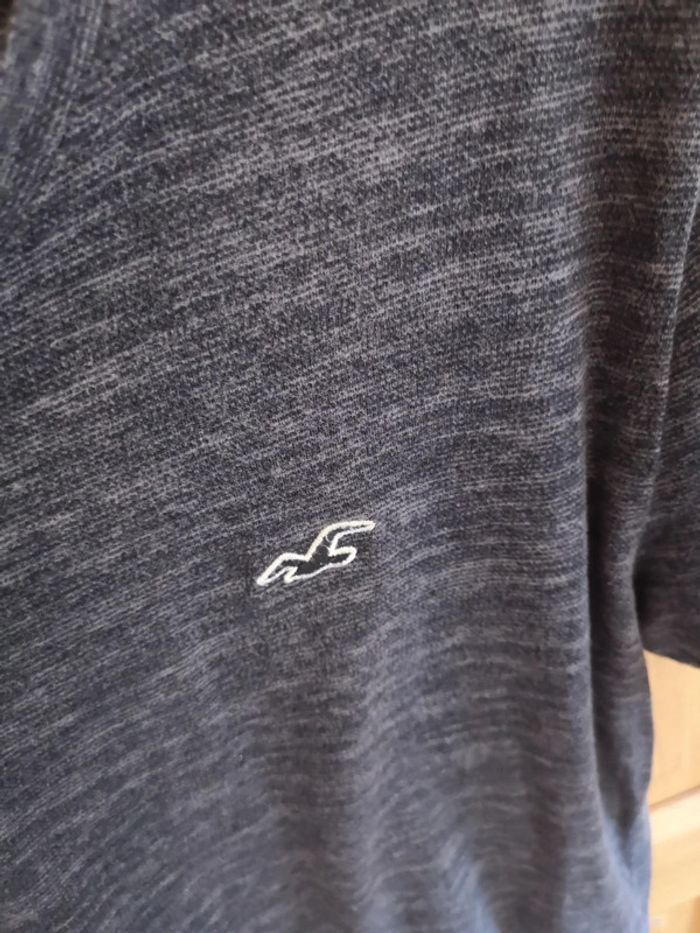 T-shirt Hollister en gris chiné S - photo numéro 5