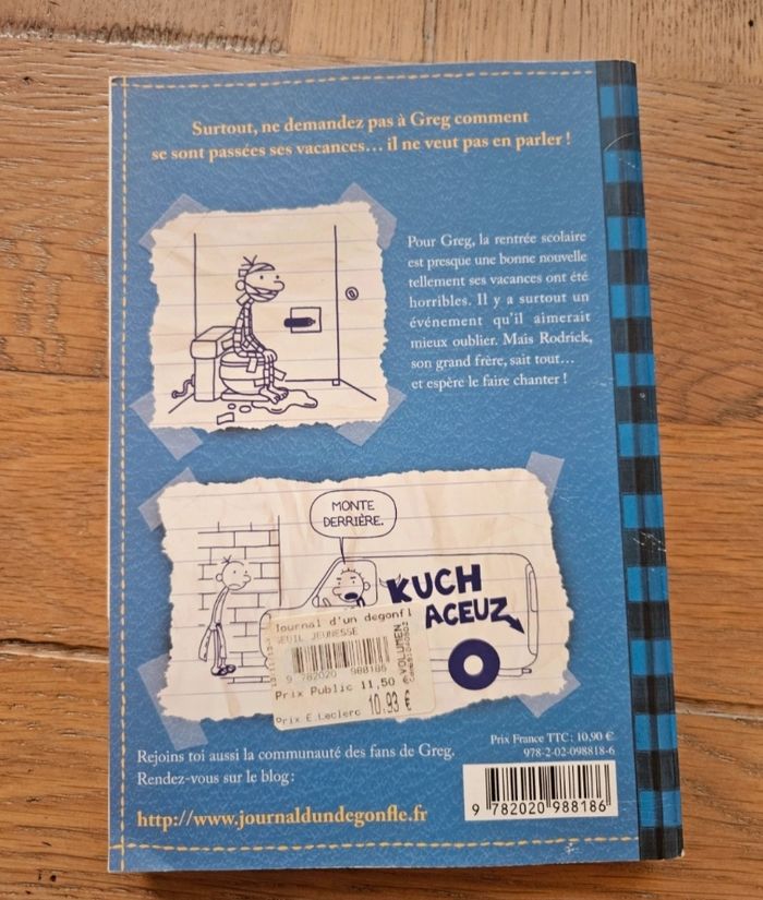 Lot de 2 livres Journal d'un dégonflé - photo numéro 5