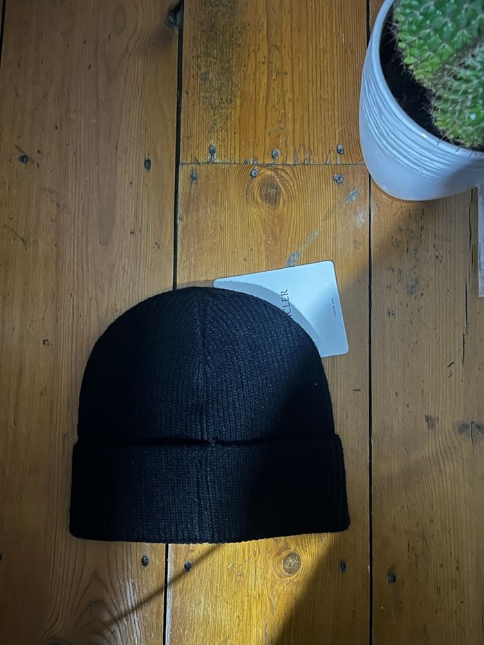 Bonnet Moncler noir - photo numéro 2