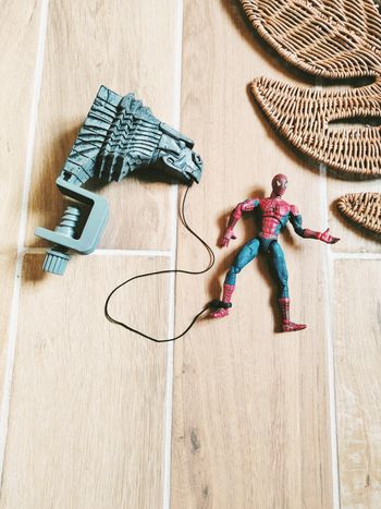 🦟 Figurine Spider-man Marvel super poseable et gargoyle année 2002 Toy biz