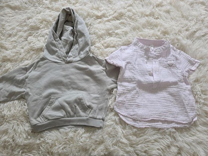 Lot vêtements bébé garçon 6 et 9 mois - photo numéro 5